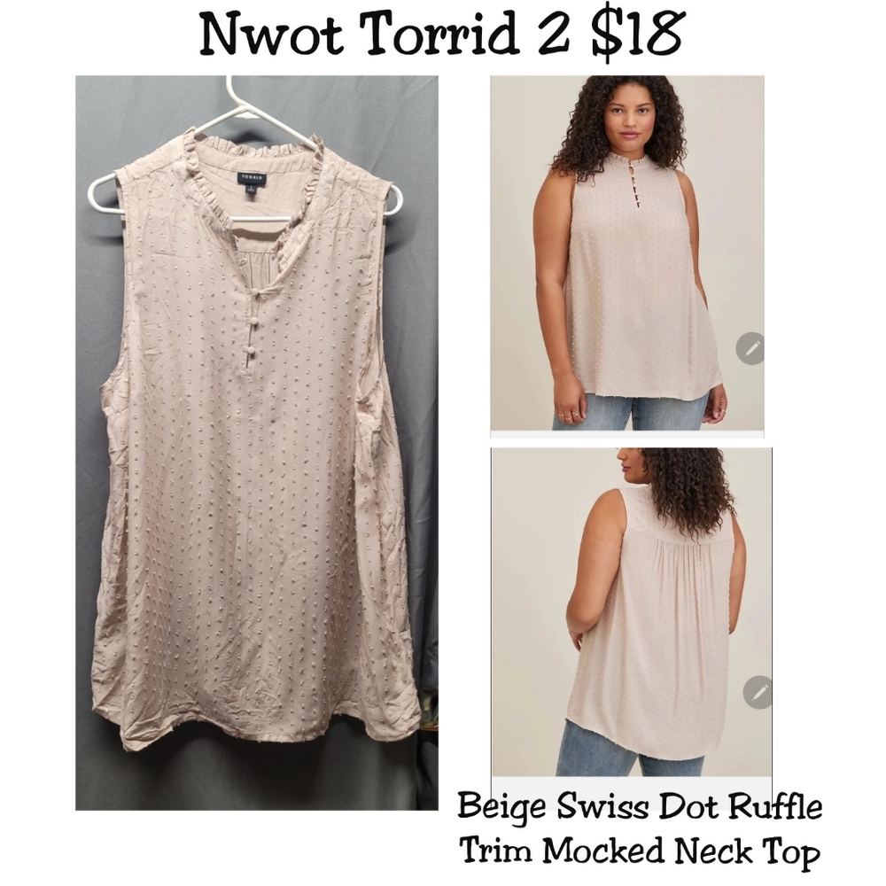 Torrid sleeveless top